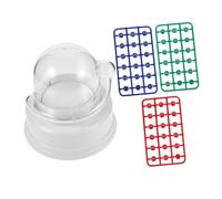 JOINPAYA Electric Mini Bingo Machine Portable Lightweight Bingo Cage Game with Lucky Balls for Party Birthday Family Gathering Travel Entertainment