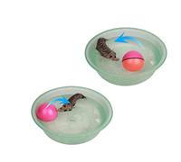 JOINPAYA Electric Weasel Ball Rolling Mouse Toy Random Color for Dogs and Cats, Interactive Pet Toy Without Batteries, Suitable for Puppy and Adult Pets