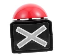 JOINPAYA Electronic Game Answer Button Box with Sound and Light for Parties Quizzes and Competitions No Battery Required Black