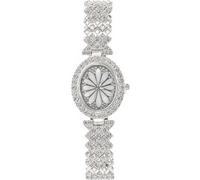 JOINPAYA Elegant Silver Women Wrist Watch with Quartz Movement, Metal Strap and Delicate Design, Suits Clothing for Business or Casual Wear