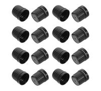 JOINPAYA Essential Oil Bottle Caps Replacement Covers Leakproof Tamper Evident 100pcs 18 Tooth Screw Caps for Scent and Fragrance Bottles Suitable for DIY Aromatherapy
