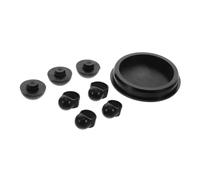 JOINPAYA Ethereal Drum Accessories Set Silicone Foot Pads Sound Dampening Covers Practice Drum Pad Fittings for Enthusiasts
