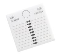 JOINPAYA Eyelash Extension Acrylic Pallet Lash Holder Stand White Lash Grafting Tray for Home and Salon Use