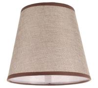 JOINPAYA Fabric Lamp Shade for Table and Floor Lamps E27 Base, Removable Light Cover in Light Coffee, Small Size for Living Room and Bedroom Bedside Use