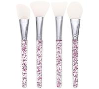 JOINPAYA Face Mask Brush Applicator Silicone 4Pcs Mud Mask Applicator Tools Sturdy Soft Silicone for Facial Skincare and DIY Makeup Application