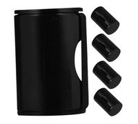 JOINPAYA Finger Shaker Plastic and Metal for Ukulele and Banjo 5 Pcs Rhythm Sand Shaker with Unique Design, Lightweight and Compact, for Music Genres and Outdoor Performances