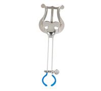 JOINPAYA Firm Marching Music Score Stand Trumpet Music Rack Portable Score Holder Silver for Performance