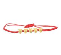 JOINPAYA Five Blessings Dragon Rope Bracelet for Women, Braided String Wrist Jewelry, Protective Band, Adjustable Dragon Year Gift for Couples and Girls