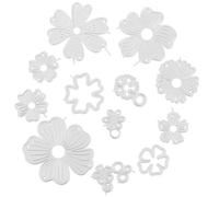 JOINPAYA Flower Cutting Dies for Card Making and Embossing, Carbon Steel Die Cut Shape Delicate Natural Style, Practical and Not Easy to Deform, for Paper Card Craft and Wedding Invitation