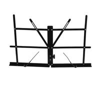 JOINPAYA Foldable Desktop Music Stand for Sheet Music Adjustable Angle Metal Stand with Bag Portable for Guitar and Tablet Reading for Home or Practice
