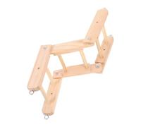 JOINPAYA Foldable Parrot Ladder Natural Climbing Toy for Macaws Small Pets for Exercise and Beak Grinding Bird Cages Convenient Storage Safe Design