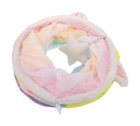 JOINPAYA Foldable Spiral Tunnel Cat for Indoor Kittens, Compact Crinkle Cloth Tube with Multi Holes, Interactive Cat Stimulant for Play and Exercise