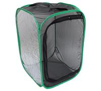 JOINPAYA Foldable Square Butterfly Cage with Wide Zipper Side Opening, Net Material Insect Habitat for Butterflies, Practical Plant Greenhouse Suitable for ’s Observation and Breeding
