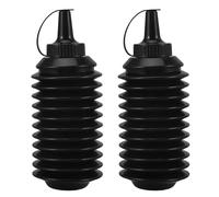 JOINPAYA Foldable Toy Bead Storage Bottle Reusable Bead Holder for Outdoor Games Lightweight Plastic Bottle 2 Pack 7.87 X 3.15 X 3.15 in