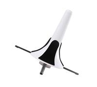 JOINPAYA Foldable Trumpet Stand Tripod Support 3 Metal Leg Base White Felt Plastic Metal Detachable Bracket Rotating Screw for Wind Instrument