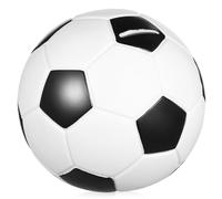 JOINPAYA Football Piggy Bank for Boys Vinyl Soccer Coin Box with Capacity Sturdy Craftsmanship Money Saver Convenient Cash Storage Unique Football Decor