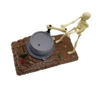 JOINPAYA Funny Skeleton Piggy Bank with Music and Light for Boys and Girls Saving Unique Skull Design Money Box for Boys and Girls Desktop Decoration