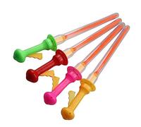JOINPAYA Giant Bubble Wand Sword Kids: 4PCS 16.90X2.16X2.16in Childrens Bubble Maker Sticks Garden Party for Outdoor Play Parties Beach Activities Random Color