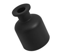 JOINPAYA Glass Refillable Aroma Diffuser Bottle 150ml Matte Black Cylindrical Glass Reed Essential Oil Diffuser Container for Home Fragrance and Aromatherapy Use
