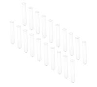 JOINPAYA Glass Test Tubes 20Pcs Borosilicate 2Cm Diameter X 15Cm Length Rolled Rim Small Vials for Lab Testing