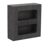 JOINPAYA Graphite Casting Mold 50x47x16mm Jewelry Smelting Mold for Gold and Silver Ingot Refining Metal Casting Tool Suitable for Jewelry Making