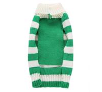 JOINPAYA Green Dog Christmas Sweater Pullover with Elk Pattern, Acrylic Fibres, Stylish and Unique Design for Holly Sweater Party Or Christmas Celebration