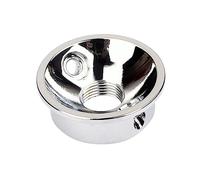 JOINPAYA GT150 Electric Guitar Jack Plate with 2 Screws Silver Guitar Socket Accessory Sturdy Jack for Easy Installation and Replacement