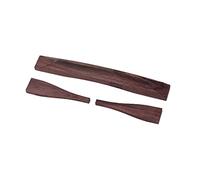 JOINPAYA Guitar Bridge for Bass Guitar Archtop Rosewood Material Musical Instrument Replacement Part