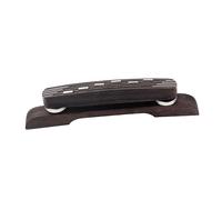 JOINPAYA Guitar Bridge Four-string Adjustable for Bass Guitar Made of Rosewood for String Replacement and Tuning Stability