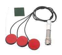 JOINPAYA Guitar Pickup No Drilling Piezoelectric Accessory for Acoustic and Folk Instruments Easy Installation Compatibility Sound Projection