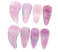 JOINPAYA Guzheng Unique round Design 8pcs Performance Picks Lightweight Synthetic Fibre Nail Covers Protect Fingers during Guzheng Practice and Play for Beginners