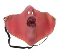 JOINPAYA Half Face Mask Comfortable Fit Latex Realistic Lips Elastic Band Party Games Halloween Prank Prop