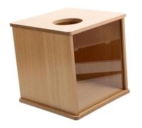 JOINPAYA Hamster Dig Box Sand Bath with Observation Nest Acrylic Material for Hamsters and Chinchillas Promotes Digging Instincts and Keeps Clean