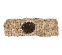 JOINPAYA Hamster Tunnel Five-Hole 45X16Cm Hand-Woven Hideout for Chinchillas Rabbits and Guinea Pigs Exercising and Resting