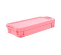 JOINPAYA Hard Case Pencil Case Long Plastic Pencil Box for Boys Crayon Marker Container School Supplies Organizer Bulk