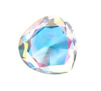 JOINPAYA Heart-Shaped Large Artificial Crystal Diamond Hand Model for Manicure Supply, Nail Art Photo Prop with Decorative Simulation Diamond, Suitable for Nail Art Display and Photography