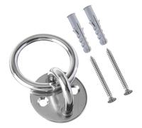 JOINPAYA Heavy Duty Ceiling Anchor Wall Mount Suspension Trainer Bracket Fixed Gadget Stainless Steel for Aerial Frame and Battle Ropes Suitable for Home Gym