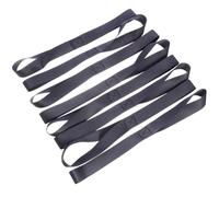 JOINPAYA Heavy Duty Loop Tie down Straps Easy to Use Hook Straps Black 8 Pcs Nylon and Polyester Safe Towing Ropes for Secure Cargo and Luggage for Dirt Bikes and Vehicles