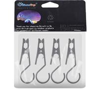 JOINPAYA Heavy Duty Tent Clamp and Stable Teeth 4pcs Outdoor Tarp Clip with Unique Toothed Press Mouth Design Sturdy Pp Material for Camping, Caravan Awning, Home and Journey Use