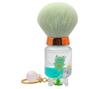 JOINPAYA Highlighter Brush Blush Brush Fiber Plastic Makeup Tool Easy to Grip Comfortable User Experience Craftsmanship Professional Women Outdoor Use