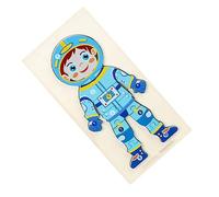 JOINPAYA Human Body Puzzle for Toddlers Educational Wooden Jigsaw Toy for Fine Motor Skills Development and Cognitive Learning for Boys and Girls Ages and up