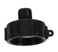 JOINPAYA IBC Tote Tank Adapter Plastic Hose Connector Leak Resistant Durable IBC Tank Hose Adapter Drain Easy Installation Multifunctional