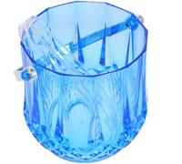 JOINPAYA Ice Bucket Ice Cube Container Sturdy Thick Plastic Party Supply Bucket with Handle Big Opening Well Crafted Simple Appearance for Beach Parties Nightclubs
