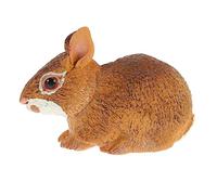 JOINPAYA Imitation Rabbit Model Plastic Rabbit Adornment for Home Decor Educational Animal Figure for Decoration