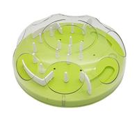 JOINPAYA Interactive Cat Slow Feeding Maze Type Feeder with Abs Material and Foraging Simulation to Promote Healthy Eating during Feeding for Cats