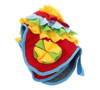 JOINPAYA Interactive Dog Sniffing Mat for Foraging and Exercise Pet Snuffle Pad Attractive Flower Design for Training and Activity for Puppies and Pets