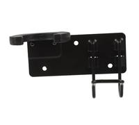 JOINPAYA Iron Wall Mounted Microphone Hanger with Fixation for Home Studios and Ktv Use Sturdy Metal Mic Hook for Voice over Audio Recording
