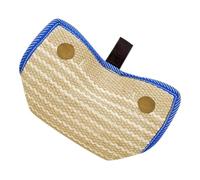 JOINPAYA Jute Bite Pillow with Handle for Dog Training Tear Resistant Tug for Medium to Dogs for German Shepherd and Rottweilers Enhances Bite Strength and Aggression in Professional