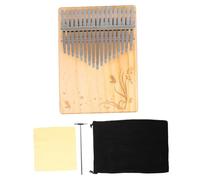 JOINPAYA Keys Thumb Piano Wooden Beginner Kalimba Portable Finger Instrument for Adults and Boys and Girls Elegantly Carved Design for Music