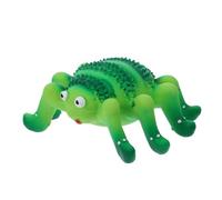 JOINPAYA Ladybug Spider Squeaky Dog Toy Latex Chew Toy for Puppies Dogs for Teething and Interactive Play Great for Multi-pet Use